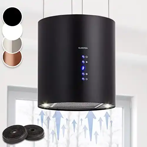 Die beste Dunstabzugshaube Umluft mit Aktivkohlefilter Klarstein Inselhaube 2026 Test Bestseller Dunstabzugshaube Umluft mit Aktivkohlefilter Klarstein Inselhaube