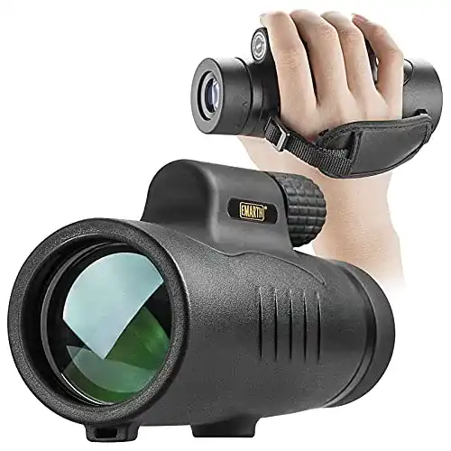 Fernrohr Emarth Monokular Teleskope, 8×42 HD Wasserdicht