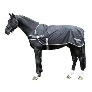 Führanlagendecke Kerbl schwarz 155cm