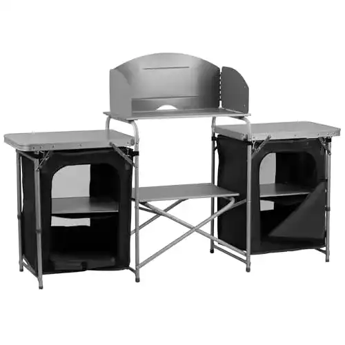 Campingschrank CampFeuer , Aluminium Campingküche