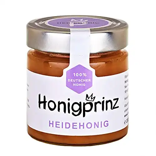 Heidehonig Honigprinz Honig 100% Deutscher Blütenhonig 500 Gr