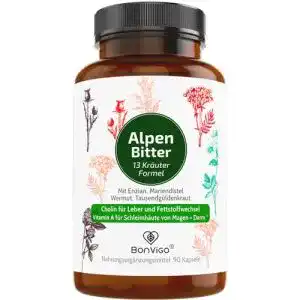 Bitterstoffe BonVigo ® AlpenBitter, 12-Kräuter-Formel
