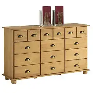 Apothekerkommode IDIMEX, Sideboard Colmar, 12 Schubladen