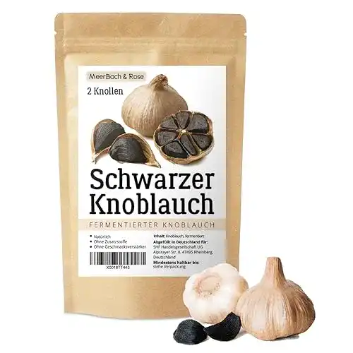 Die beste Schwarzer Knoblauch MeerBach & Rose aus Spanien 2026 Test Bestseller Schwarzer Knoblauch MeerBach & Rose aus Spanien