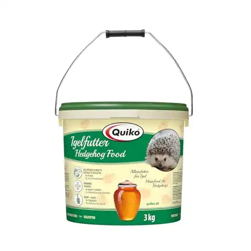 Igelfutter Quiko 3kg, Hochwertige Vollnahrung mit Insekten