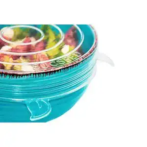 Silikondeckel Sucseed Premium dehnbar, 6 teilig, rund