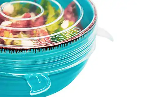 Silikondeckel Sucseed Premium dehnbar, 6 teilig, rund