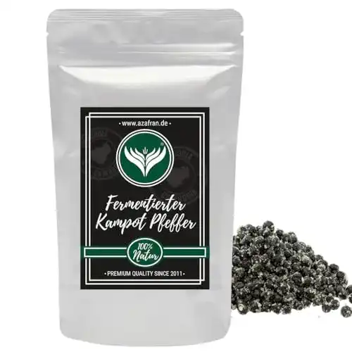 Fermentierter Pfeffer Azafran Fermentierter Kampot Pfeffer 125g