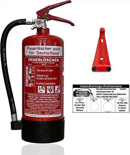Die beste Fettbrandlöscher DerABCFeuerlöscher.de GmbH NEU 3 l Fettbrand 2026 Test Bestseller Fettbrandlöscher DerABCFeuerlöscher.de GmbH NEU 3 l Fettbrand