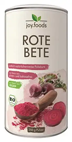 Rote-Beete-Pulver joy.foods Bio Rote Bete Pulver, 250 g