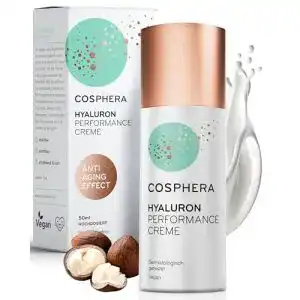 Gesichtscreme ohne Parabene Cosphera, Hyaluron Performance