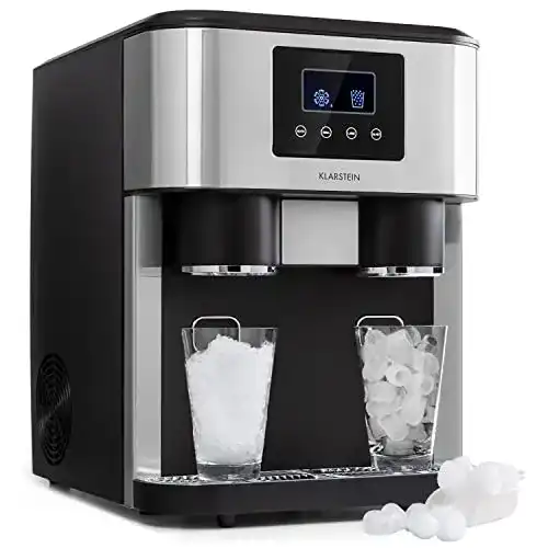 Klarstein-Eiswürfelmaschine Klarstein Eiszeit, mit LCD-Display