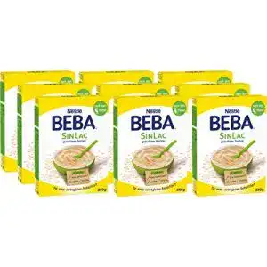 Getreidebrei BEBA Nestlé SINLAC glutenfreier Reisbrei, 9 x 250g