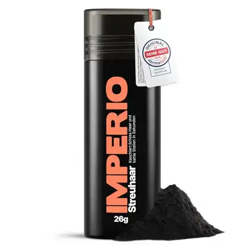 Ansatzpuder IMPERIO Streuhaar zur Haarverdichtung, 26g