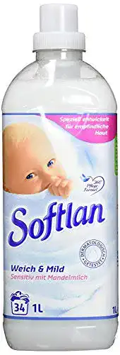 Softlan-Weichspüler Softlan 6er Vorratspack Weichspüler 1 Liter