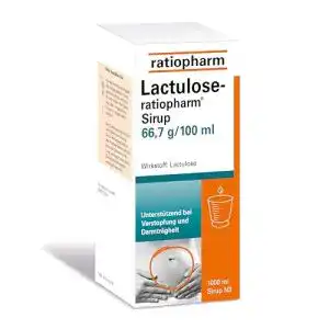 Lactulose Ratiopharm – Sirup, 1000 ml