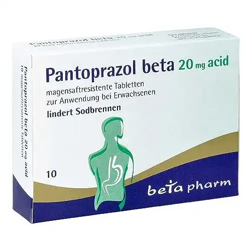 Pantoprazol betapharm Arzneimittel GmbH beta 20 mg acid