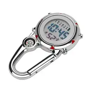 Uhr mit Kompass Aceshop Unisex-Uhr, Karabiner-Armbanduhr