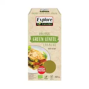 Lasagneplatten EXPLORE CUISINE Lasagne aus grünen Linsen