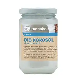 Kokosöl manako BIO / Kokosfett, kaltgepresst, 100% rein, 250 ml