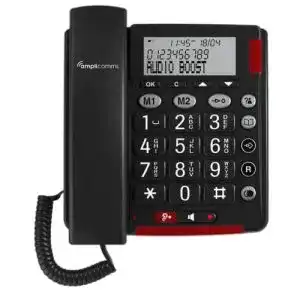 Schnurtelefone Audioline BigTel 48, Großtastentelefon