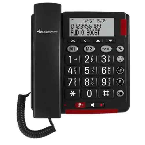 Schnurtelefone Audioline BigTel 48, Großtastentelefon