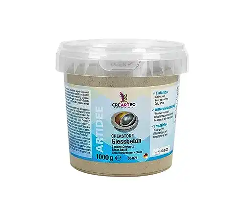 Bastelbeton Artidee CREARTEC Creastone Giessbeton 1000g