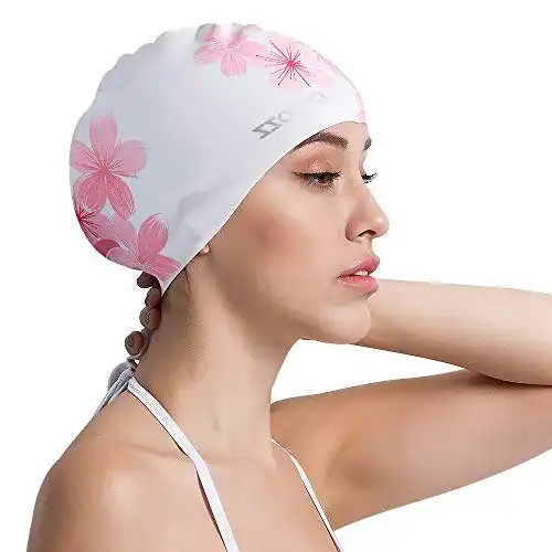Badekappe COPOZZ Erwachsene , Unisex Wasserdicht