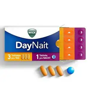 Grippemittel Procter & Gamble GmbH Wick DayNait Filmtabletten