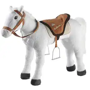 Stehpferd Bibi & Tina 736078 Plüschtier, Pferd, Reittier, Creme