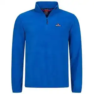 Skipullover Herren Höhenhorn Skyja Herren Fleece Pullover Blau