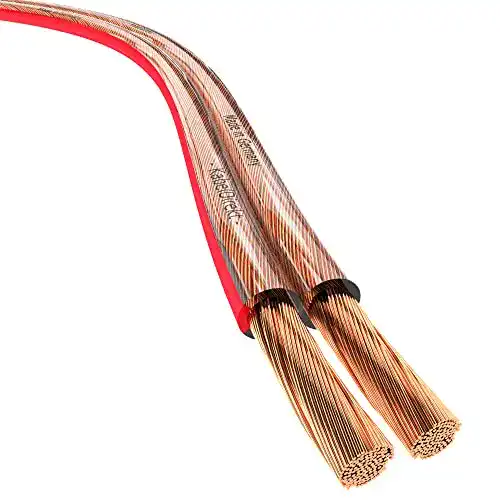 Lautsprecherkabel KabelDirekt, Kupfer, 15m, 2×2,5mm² HiFi Audio