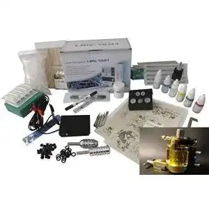 Tattoomaschine-Set Tattoo [INKgrafiX] Piercing TATTOO -“LUXUS”