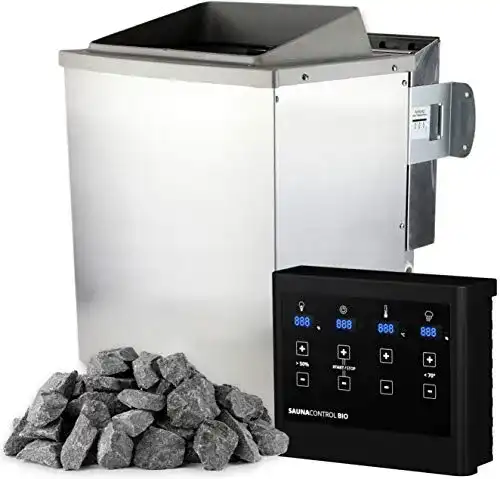 Saunaofen 9 kW Suleno Bio-Saunaofen KEMI 9,0 kW Edelstahl