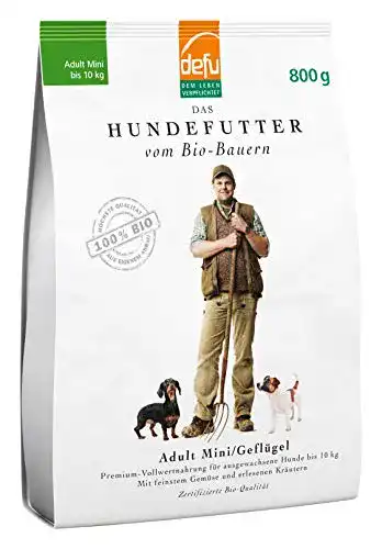 defu-Hundefutter defu Trockenfutter für Hunde, 2 x 800 g