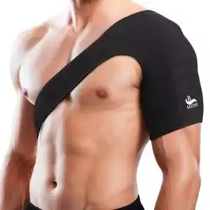 Schulterbandage BEZZEE PRO – Verstellbar, Unisex, Neopren