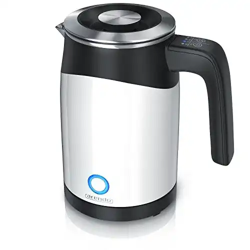 Wasserkocher mit Temperatureinstellung Arendo, 0,5l Edelstahl