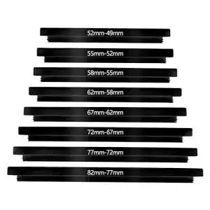 Filteradapter Belmalia 8 Step-DOWN-Ringe Set