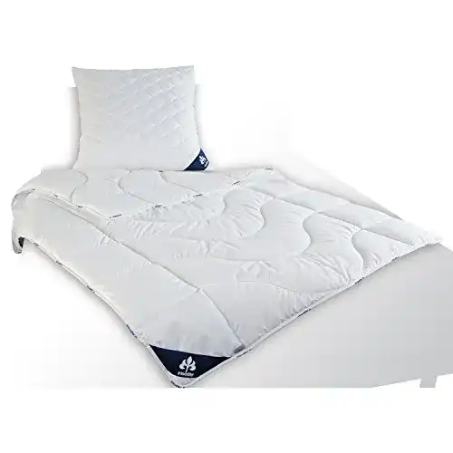 Bettdecke 200 x 200 Irisette Micro Thermo Steppbett, Sommer