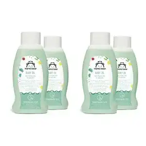 Babyöl Mama Bear Amazon-Marke: Bio-Olivenöl & Bio-Jojobaöl