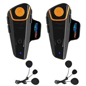 Motorrad-Headset Fodsports Bluetooth Motorrad Gegensprechanlage