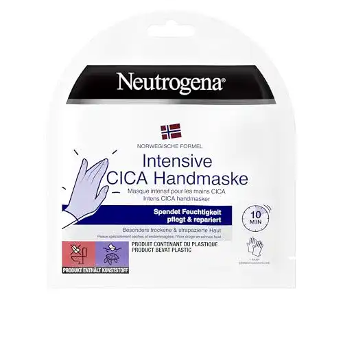 Handmaske Neutrogena Intensive CICA, 1 Paar Einweghandschuhe