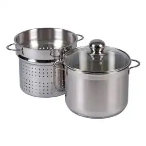 Krüger Töpfe Krüger KRÜGER SPA 24 Spaghettitopf, Edelstahl
