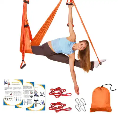 Aerial-Yoga-Tuch Sotech Aerial Yoga Schaukel Yoga Hängematte Set