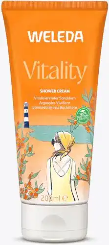 Weleda-Duschgel WELEDA Bio Vitality Sanddorn 200 ml