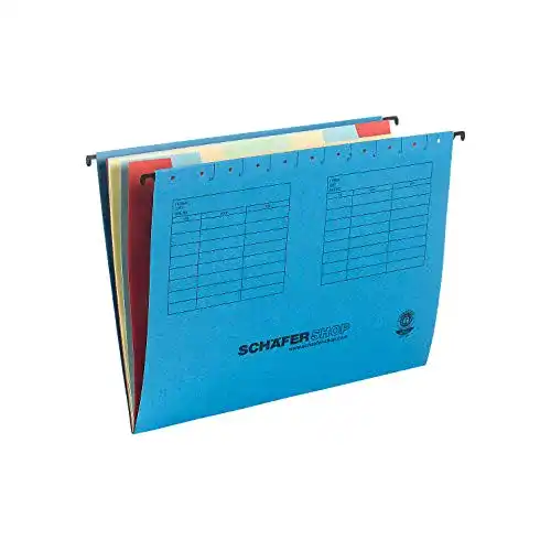 Personalakte SCHÄFER SHOP A4 Fächermappe, 5 Stück