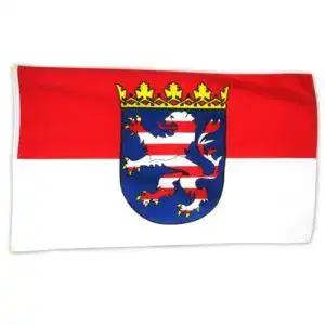 Hessen-Flagge Flags4You Fahne Flagge Hessen 90 x 150 cm