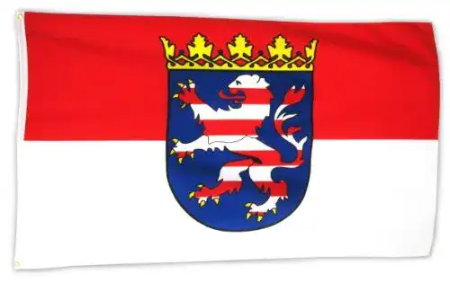 Hessen-Flagge Flags4You Fahne Flagge Hessen 90 x 150 cm