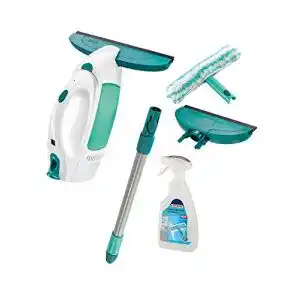 Fenstersauger Leifheit Set Dry and Clean mit Stiel und Einwascher