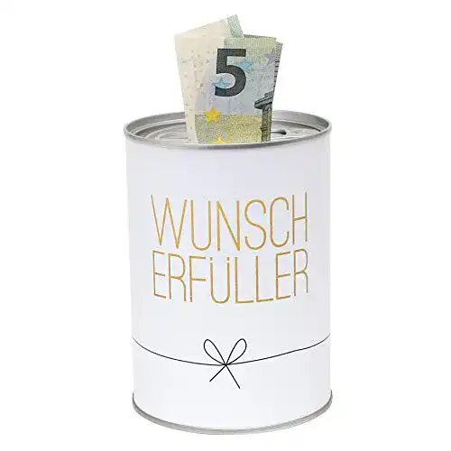 Spendendose Dekohelden24 Metall Konservendose-Design